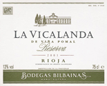 LA VICALANDA - wine for aging
