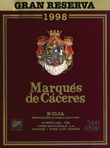 MARQUÉS DE CÁCERES - long ageing wine