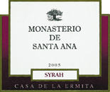 MONASTERIO DE SANTA ANA SYRAH