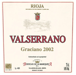 VALSERRANO GRACIANO - wine for aging